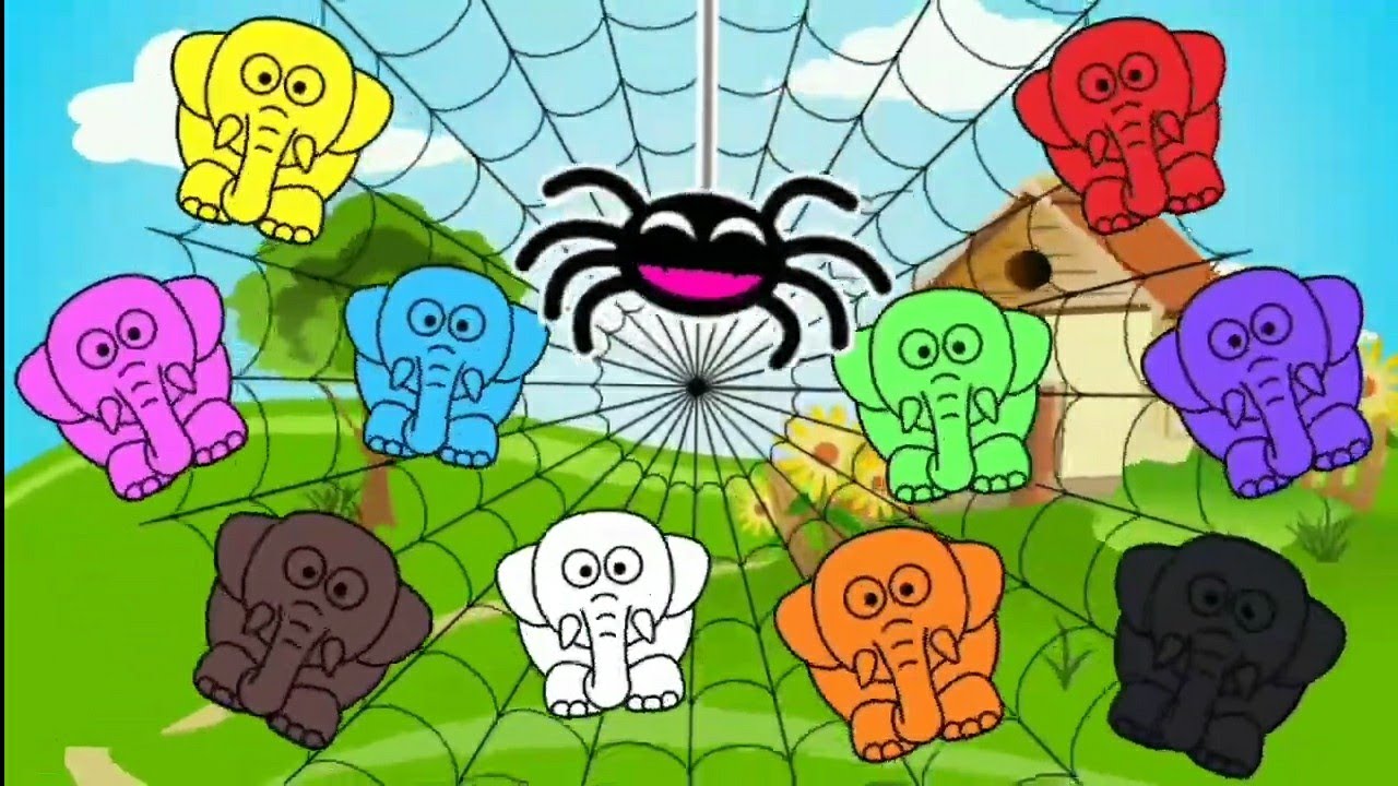 Música Um Elefante Se Balançava Numa Teia De Aranha