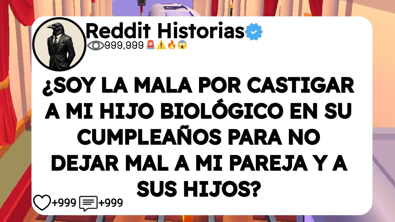 ¿SOY LA MALA POR CASTIGAR A MI HIJO BIOLÓGICO EN SU CUMPLEAÑOS PARA NO DEJAR MAL A MI PAREJA Y A SUS