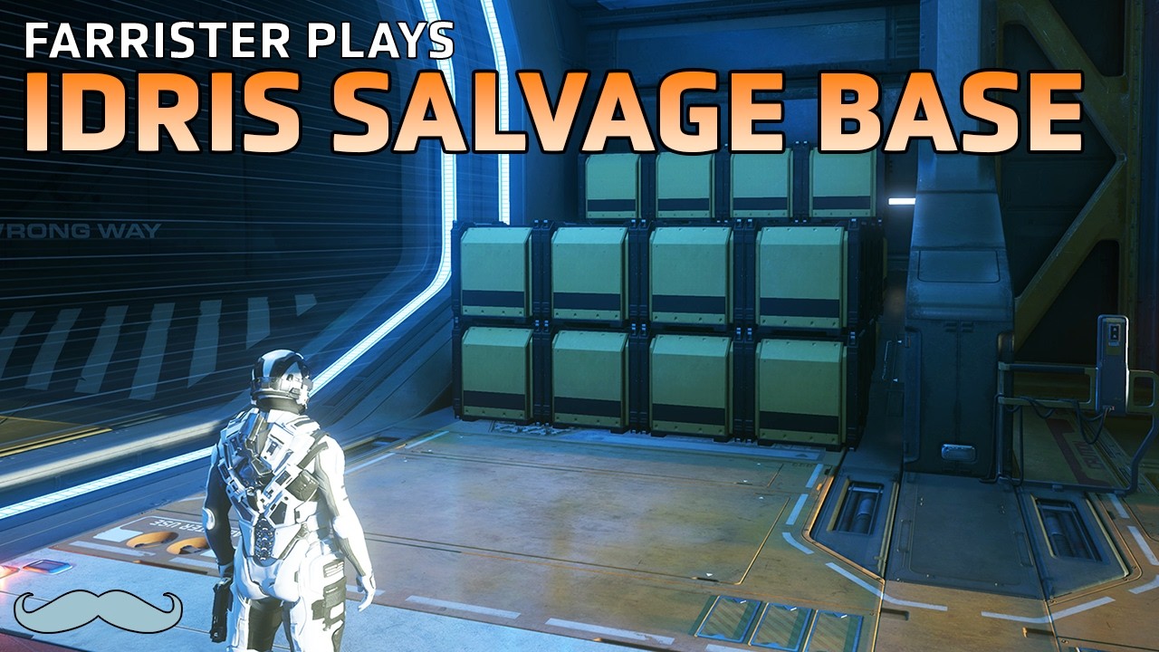 Idris Mobile Salvage Base | Star Citizen 4.1 4K Gameplay