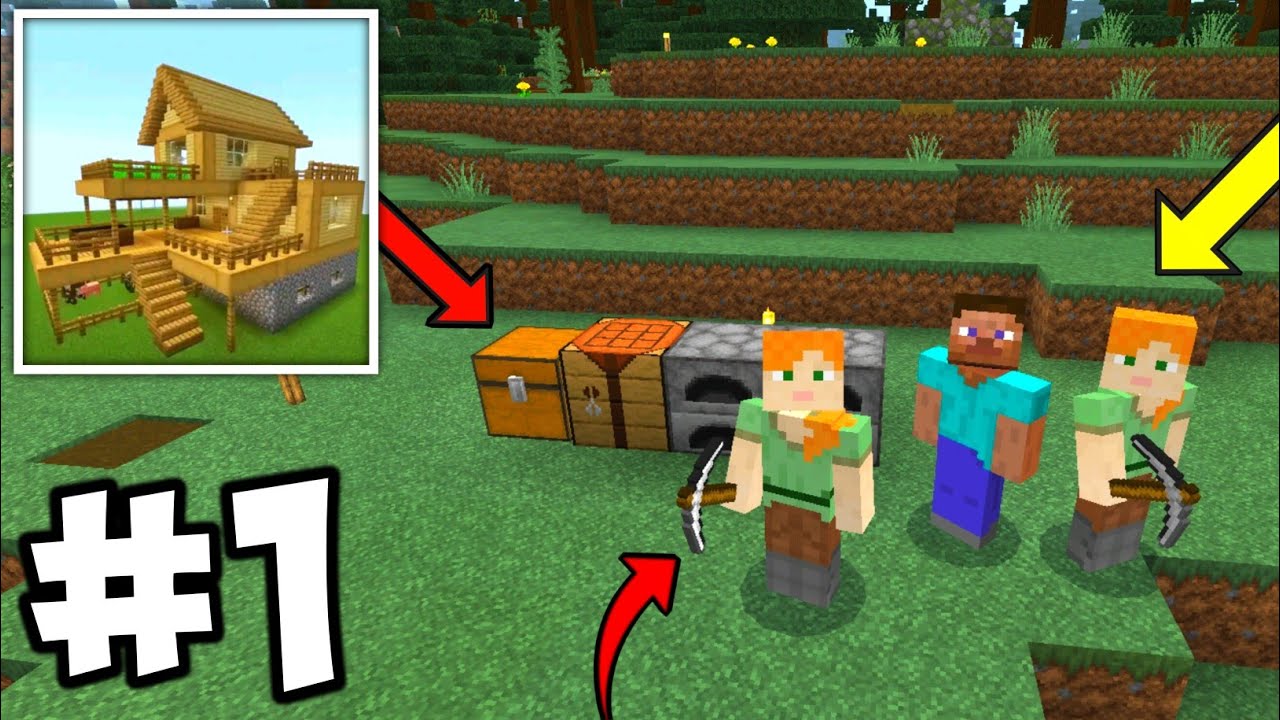 Loki Pro Multiplayer Survival Series Walkthrough Gameplay Part 1 | Craft Skyland Loki Pro