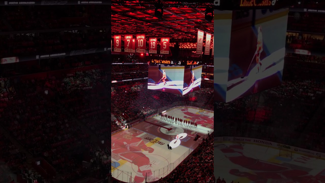 Detroit Red Wings Little Caesars Arena Opening Night Ceremony