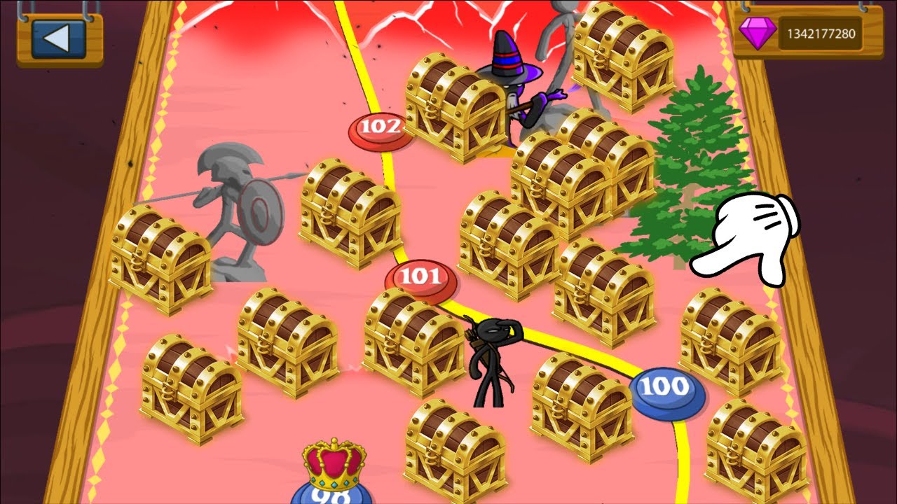 Levels Missions 101 Open Chest 9999  Unlocker - Stick War Legacy