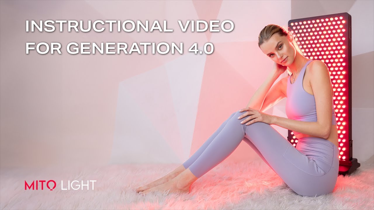 Red Light Therapy MITO LIGHT&reg; 4.0 - Instructional video for hanging and connection