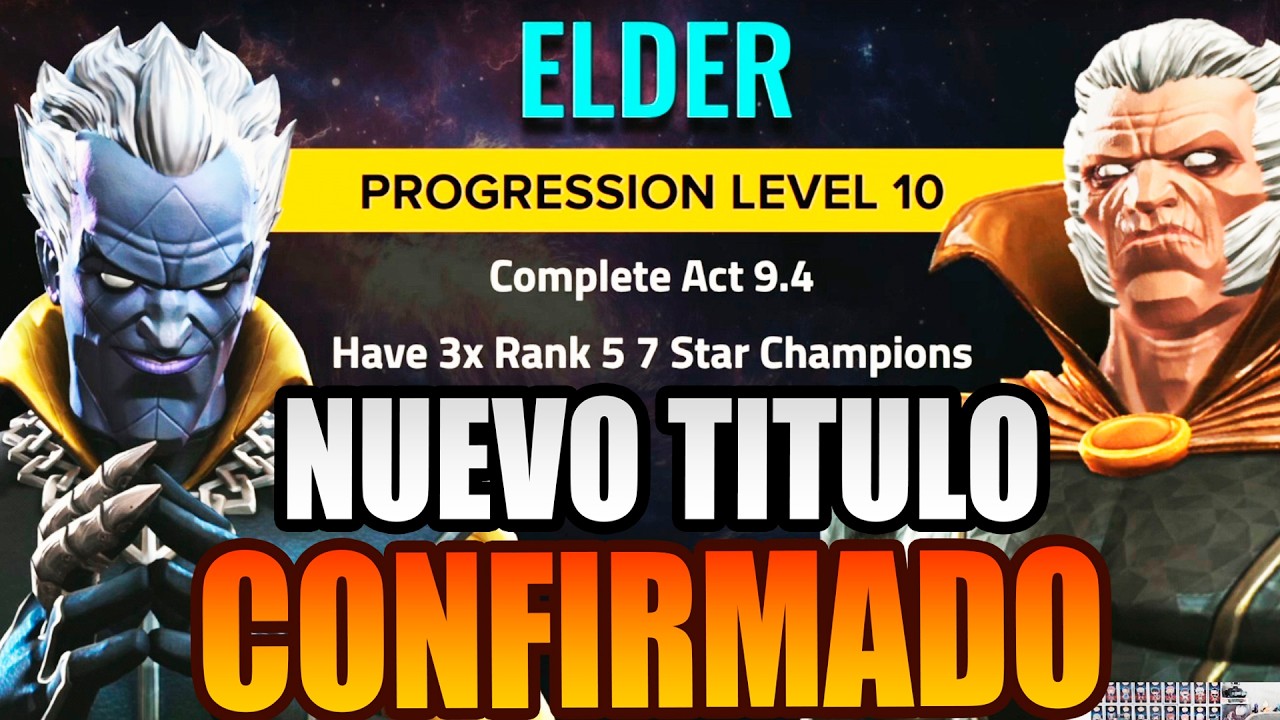 NUEVO TITULO *ELDER* LLEGA a la BATALLA😱 - COMO SE OBTENDRA❓ | Marvel Batalla De Superheroes