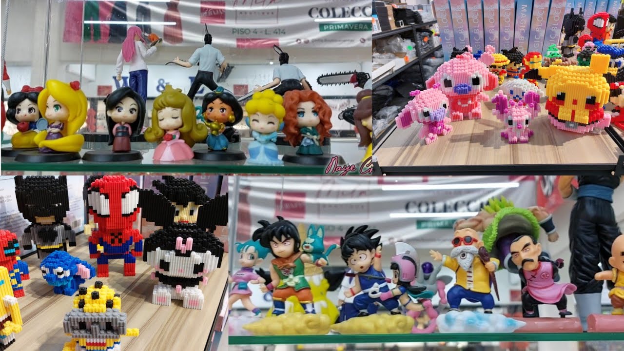 Series de anime, figuras armables, personajes de colección, refacciones para moto y más #nayech