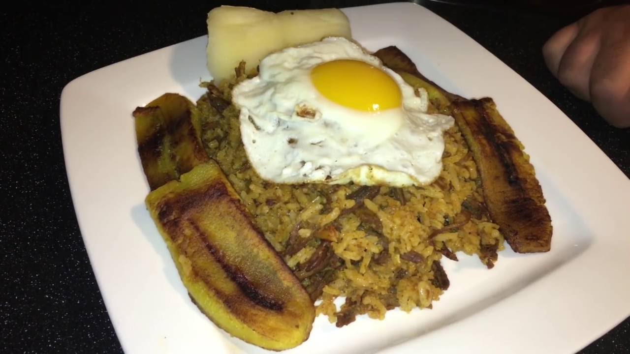 Majadito con charque