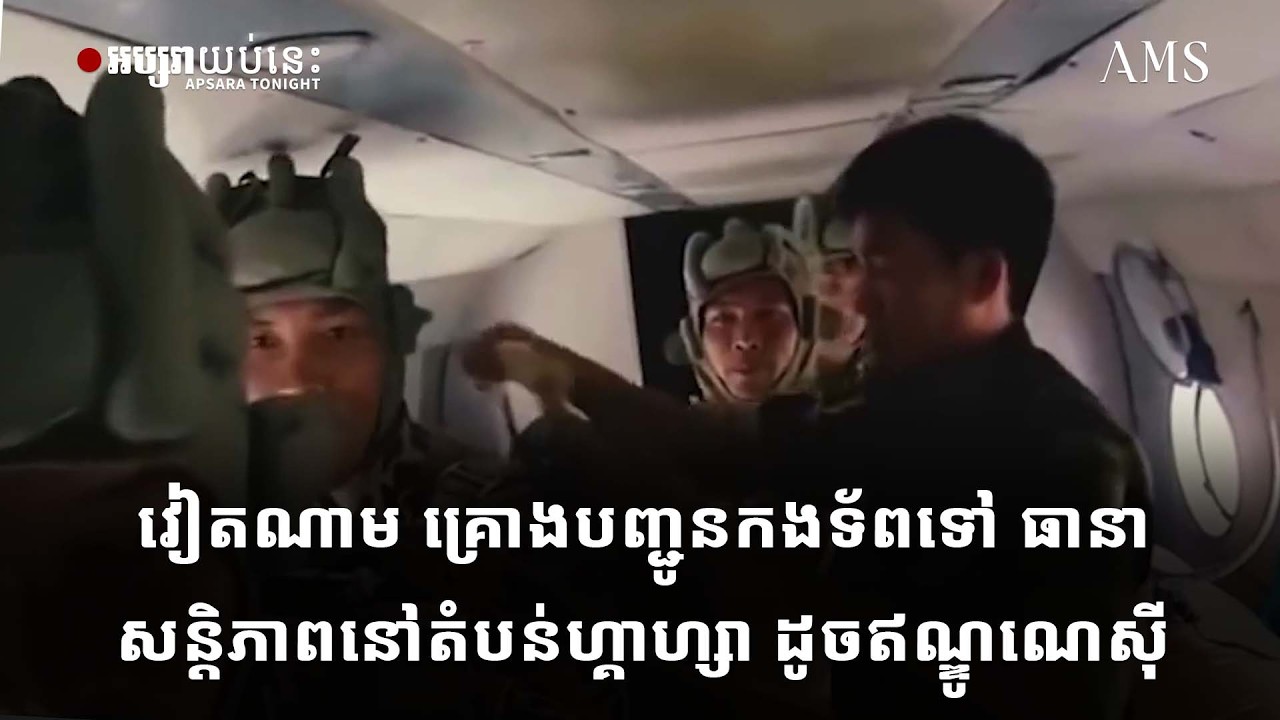 វៀតណាម គ្រោងបញ្ជូនកងទ័ពទៅធានាសន្តិភាពនៅតំបន់ហ្គាហ្សា ដូចឥណ្ឌូណេស៊ី