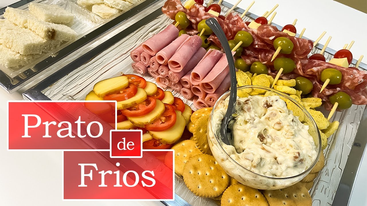 PRATO DE FRIOS FÁCIL E BONITO – Ideia Simples Para Qualquer Ocasião 🧀🍇