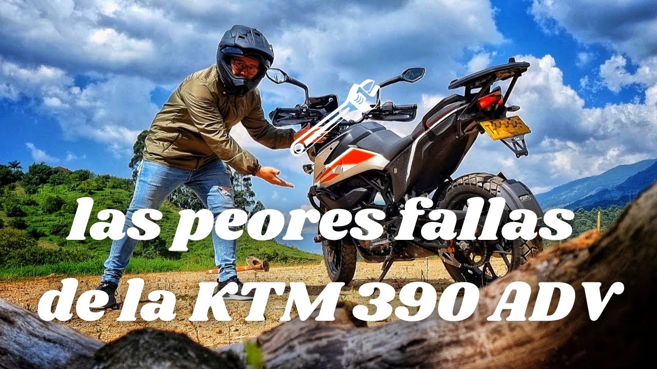 las fallas de la ktm 390 adv, esto lo debes de saber.