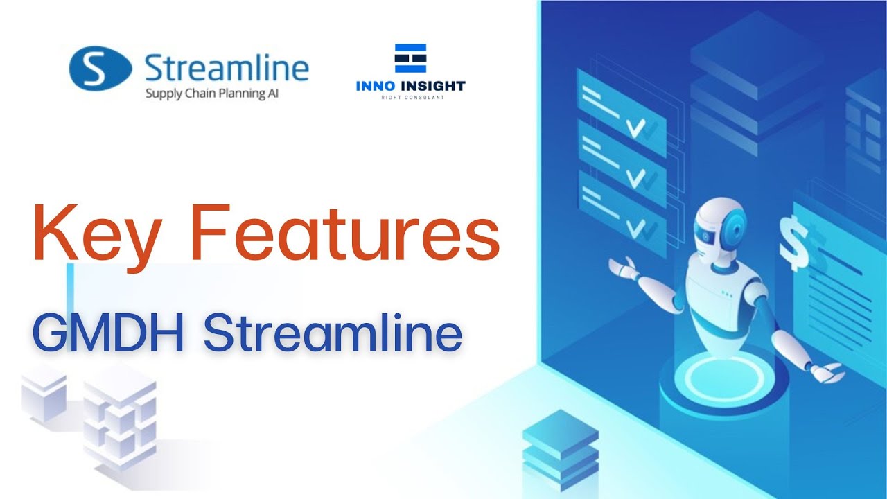 Key Features GMDH Streamline - Integrated Demand and Supply Planning