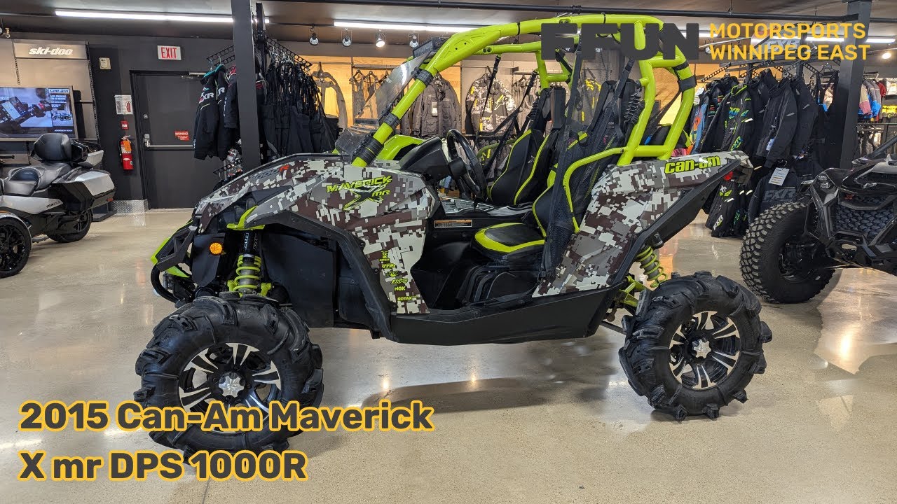 2015 Can Am Maverick X mr DPS 1000R walkaround