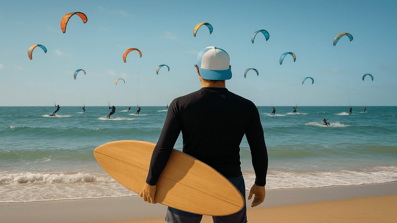 SEMAINE 36 Tiki Downwind 🚀 – Pas de straps, pas de dérive… juste la glisse à l’état pur 😎🌊