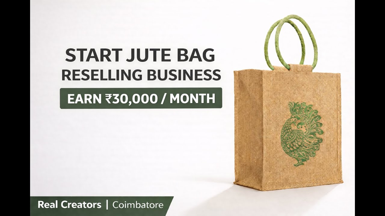 Jute Bag Reselling Business | Earn ₹30,000 Per Month