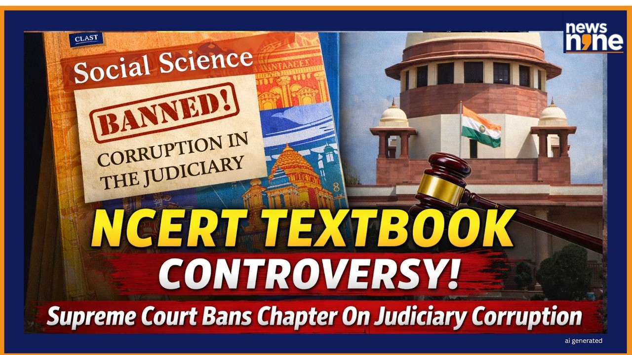 LIVE: SC Takes Serious Note of NCERT Textbook Controversy | Class 8 Social Science Halted