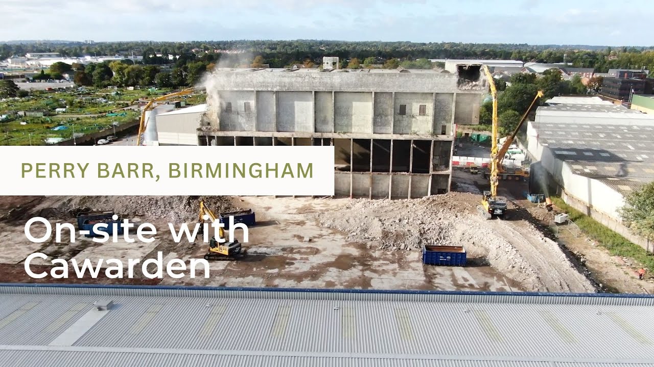 Demolition and site clearance of a former waste transfer station