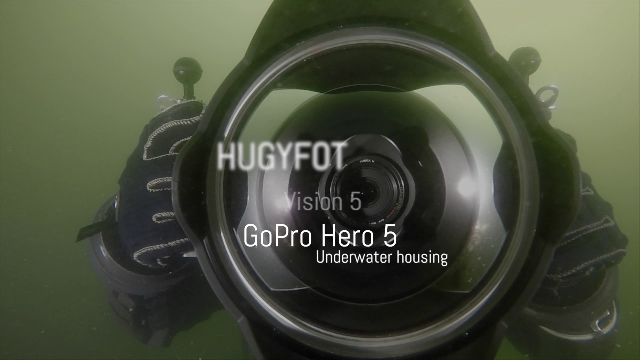 Hugyfot Vision HERO 5 first dive GoPro Hero 5 underwater housing (7 inch monitor)