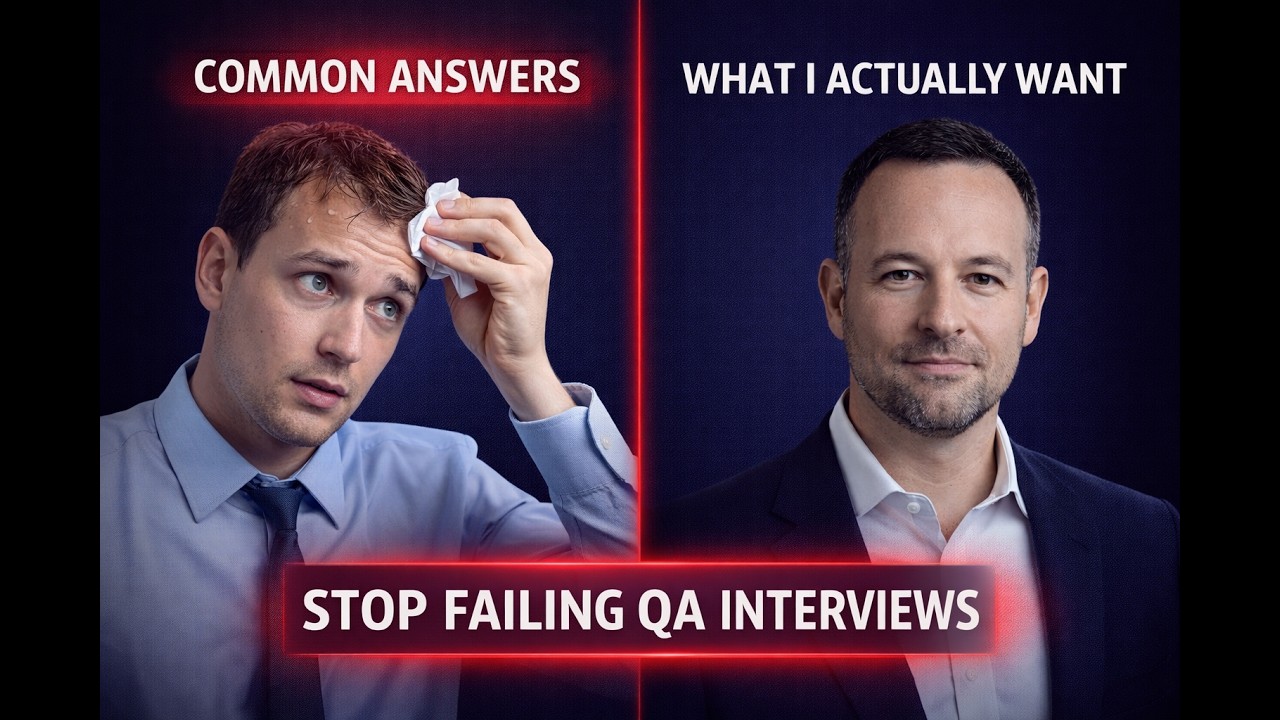 QA Interview Questions & Answers (What Hiring Managers Really Assess)