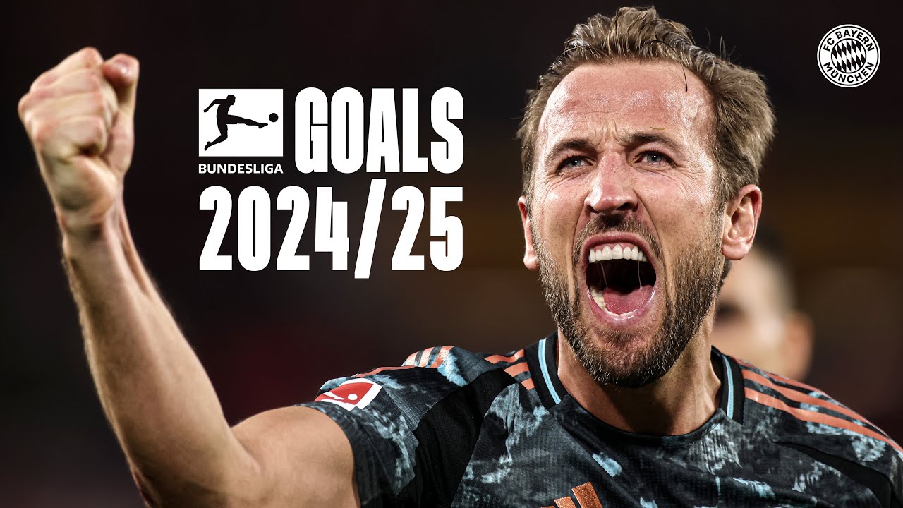 Harry Kane is the Bundesliga's back-to-back top scorer! 🏆 &ndash;&nbsp;ALL GOALS 2024/25