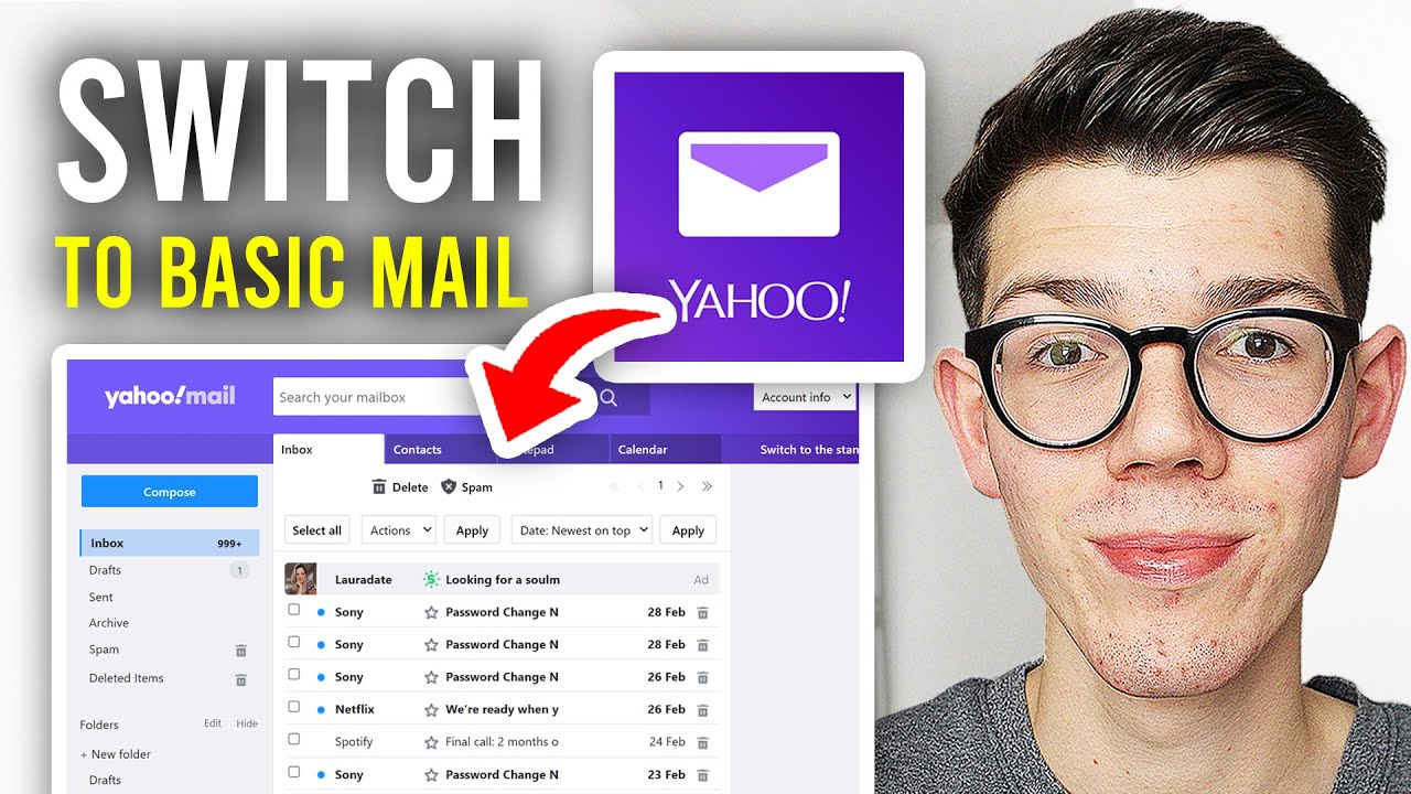 How To Switch Yahoo Mail To Basic Mail - Full Guide
