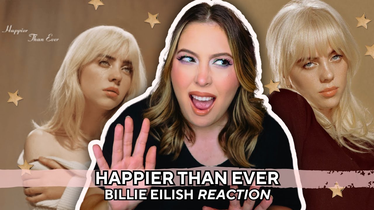 'happier than ever' actually made me feel sad - billie eilish *album reaction* 😮 | music & makeup