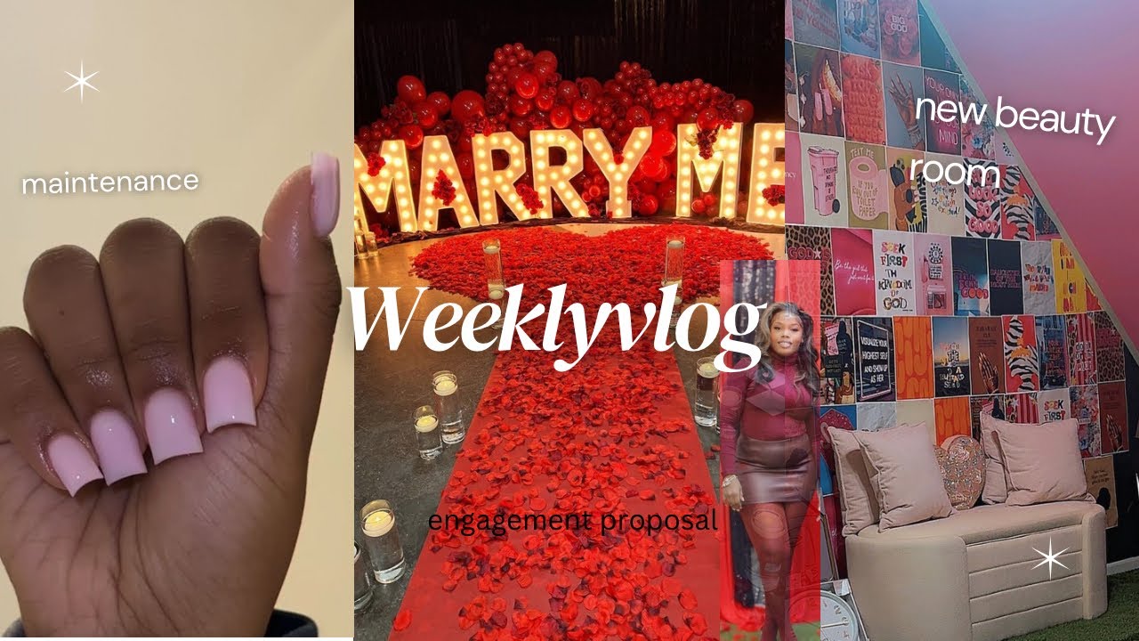 WEEKLY VLOG | GOODBYE 2025 , HAPPY NEW YEARS EVE , NEW BEAUTY ROOM , ENGAGEMENT PARTY  MAINTENANCE 