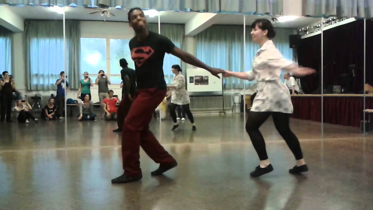 Advanced Lindy Hop with Jamin Jackson & Ira Ishchuk, Freiburg