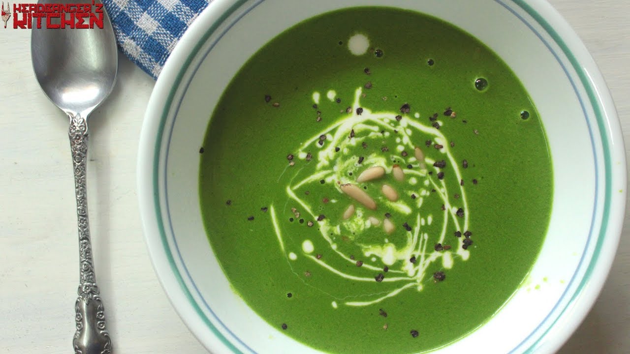Keto Spinach Soup | Keto Recipes | Headbanger's Kitchen