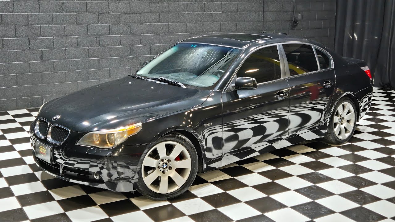 2006 BMW 530I E60 Sedan Sport Pkg Black On Black Cold Weather Pkg Premium Pkg CLEAN! FOR SALE 