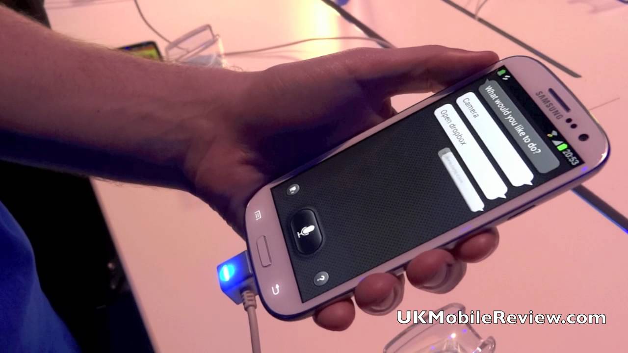 Galaxy SIII S-Voice Demo