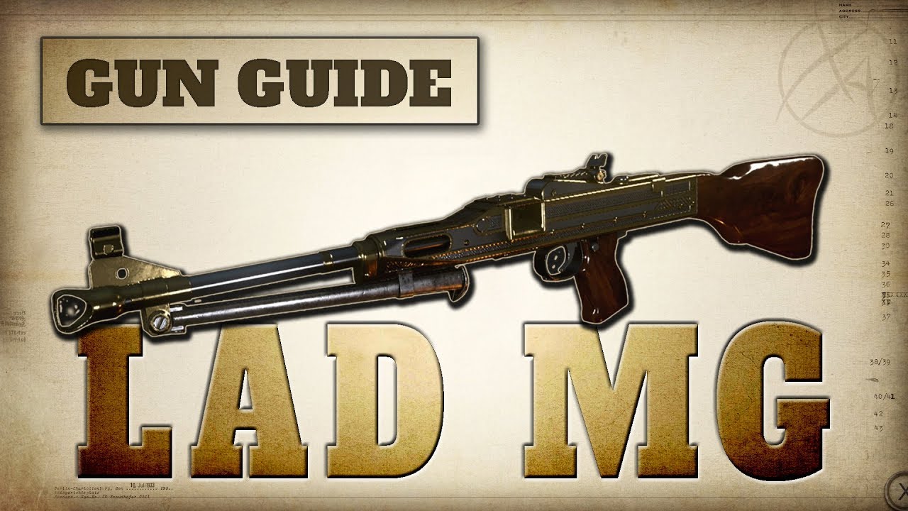 New LMG! | LAD Stats & Best Class Setups (CoD WW2 Gun Guide!)