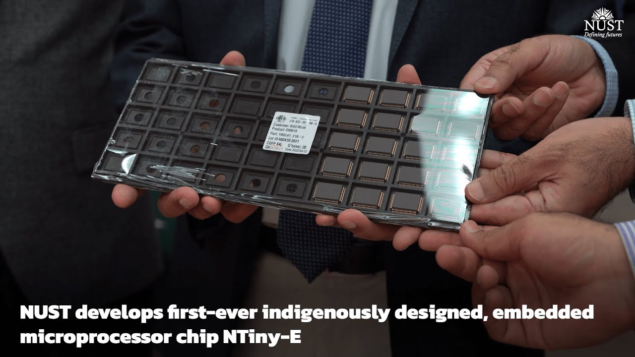 NTiny - Pakistan's 1st indigenously designed microprocessor