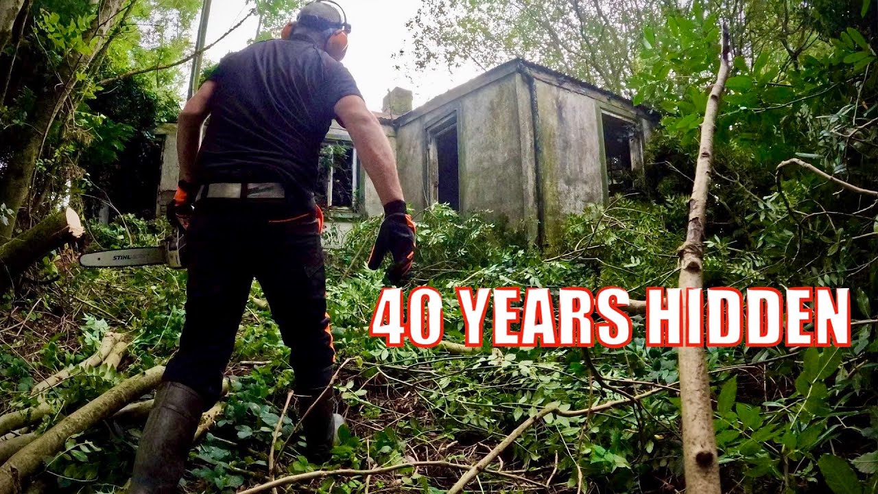 Uncovering Abandoned Cottage After 40 Years Hidden Away In The Dark! Can We Save It? (PT 1)