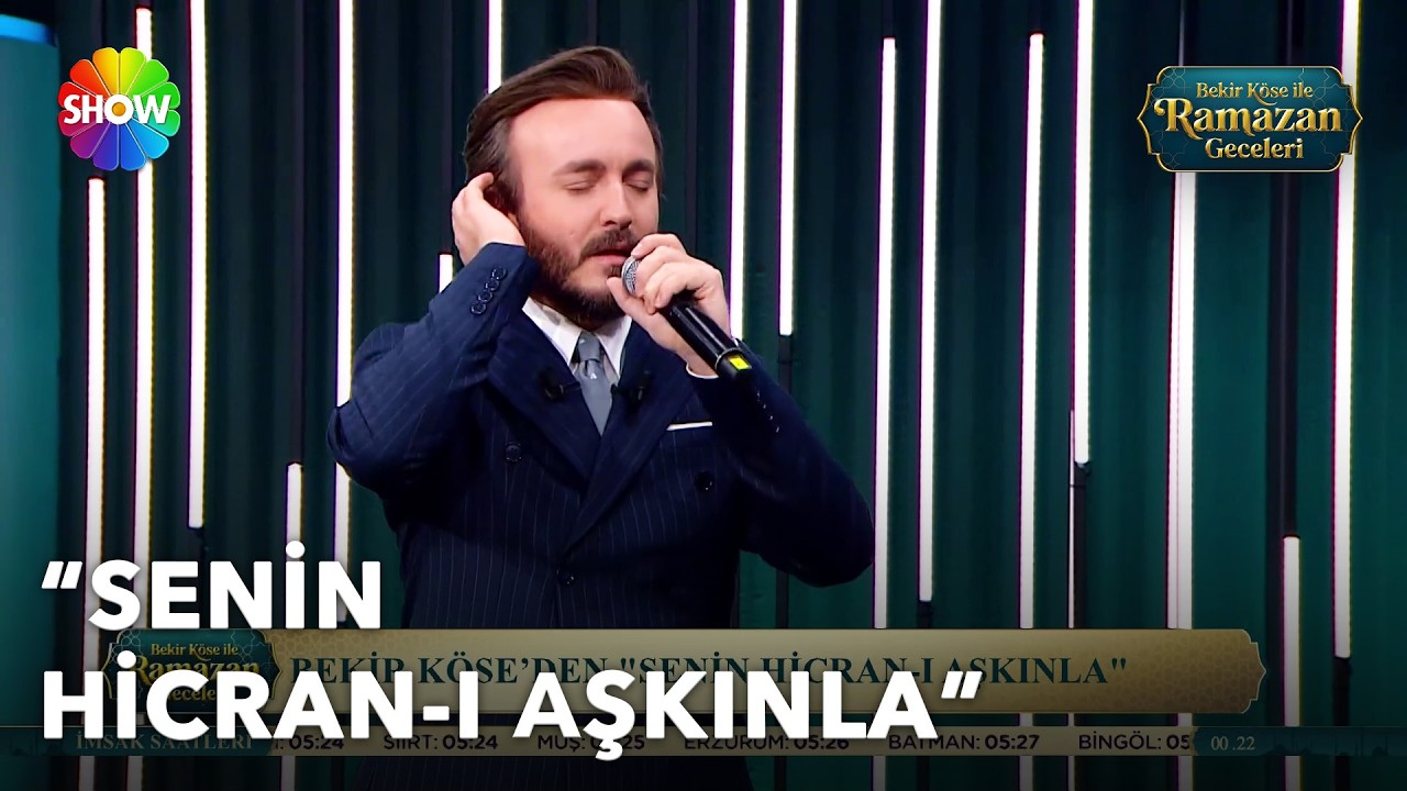 Bekir Köse'den ''Senin Hicran-ı Aşkınla'' | Bekir Köse İle Ramazan Geceleri 6. Bölüm