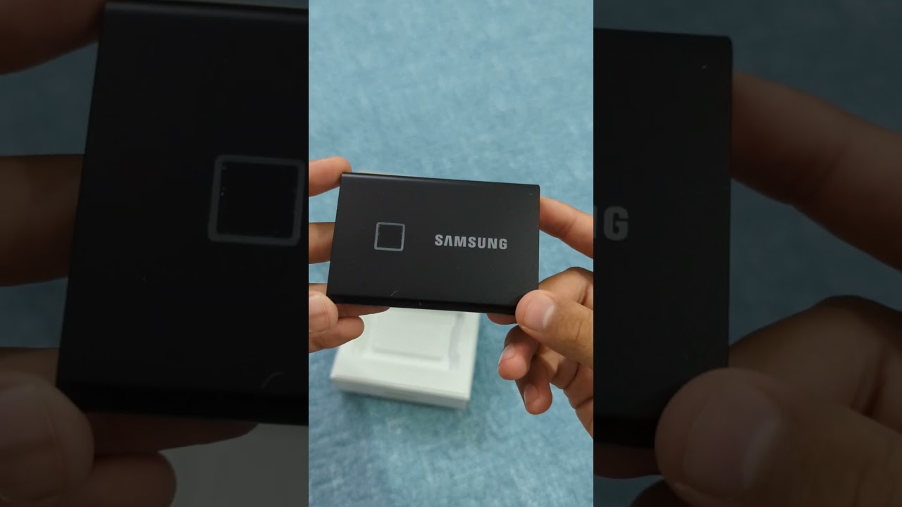 Samsung SSD T7 Touch Unboxing