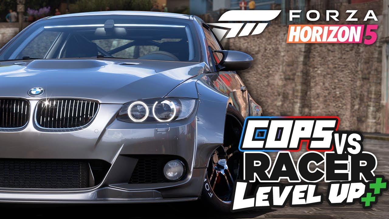 Hidden Power 💪 - COPS vs RACER Level Up - FORZA HORIZON 5 MULTIPLAYER