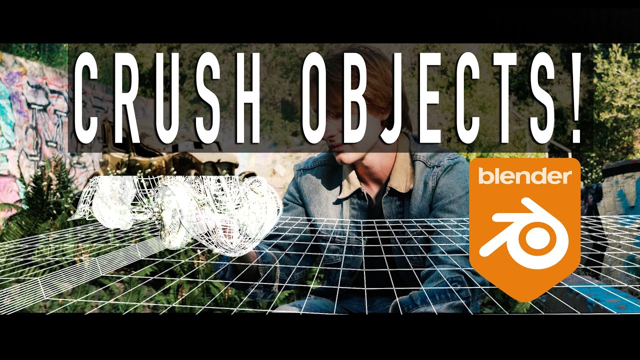 How to Crush Objects in Blender 3d: Hollywood VFX in Blender (Chronicle Movie FX)