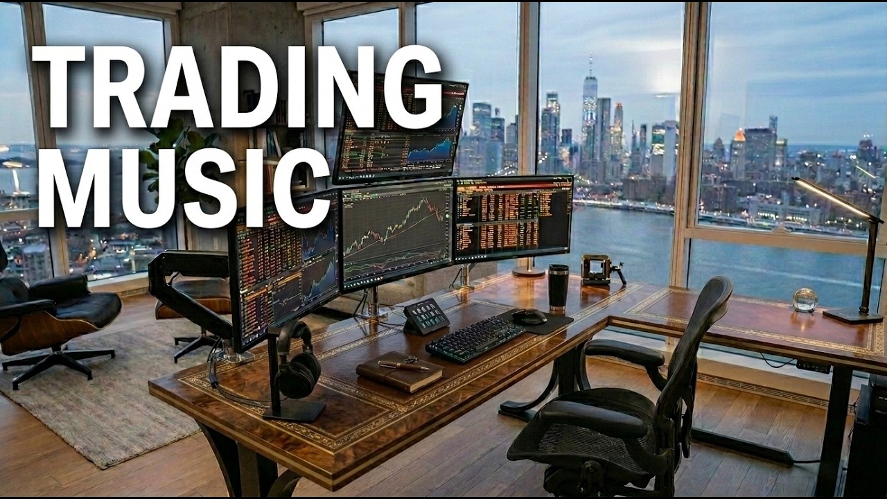 Trading Desk Ambience &ndash; Background Trading Music for Long Trading Hours