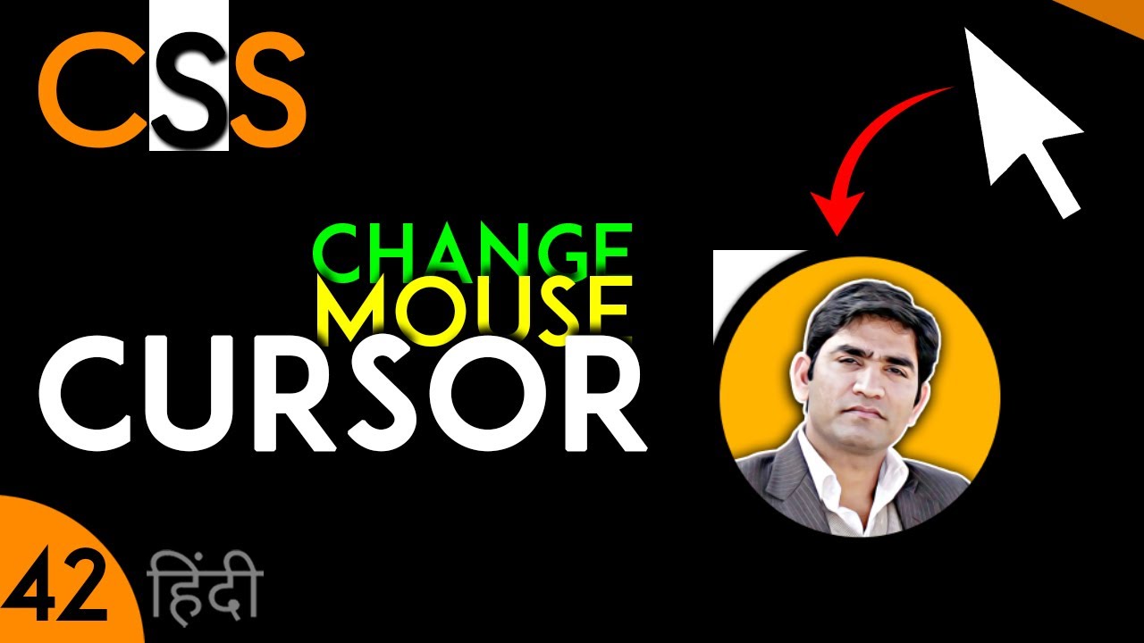 How to Change Mouse Cursor in CSS | Mouse Pointer | CSS Cursor Property | CSS 42