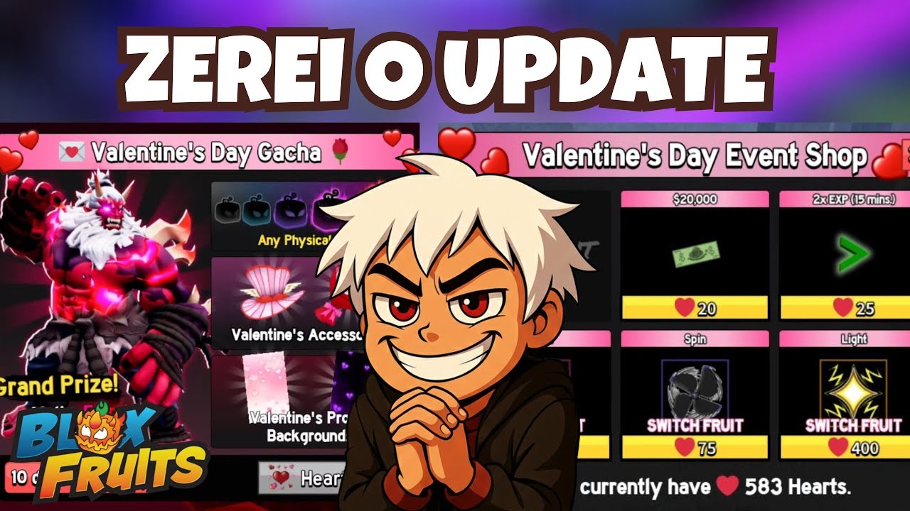 ZERE O UPDATE FAZENDO ISSO NO NOVO EVENTO DO BLOX FRUITS!