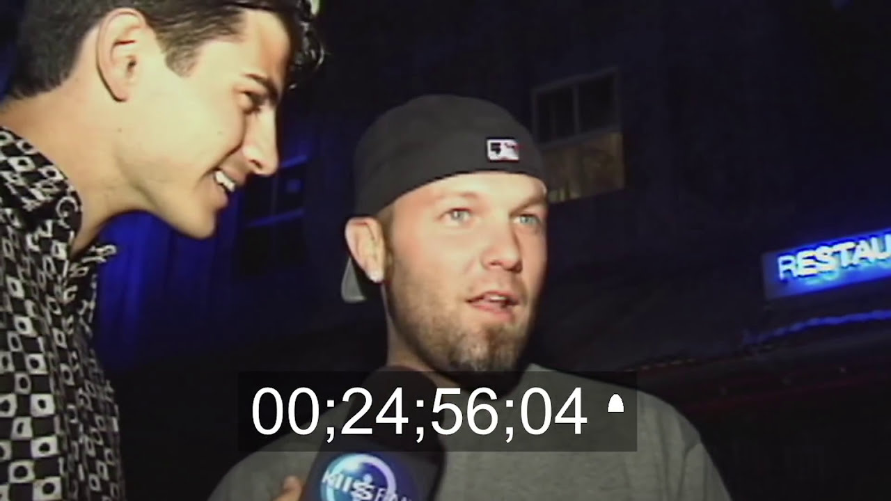 Funny Fred Durst Limp Bizkit interview