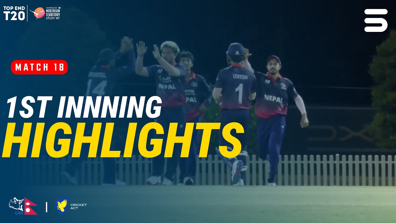 ACT Comets Highlights | Nepal vs ACT Comets | Match 18 | Top End 2026 | ZP1H