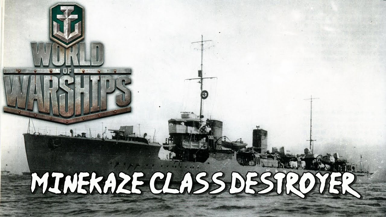 World of Warships - Minekaze Class Destroyer