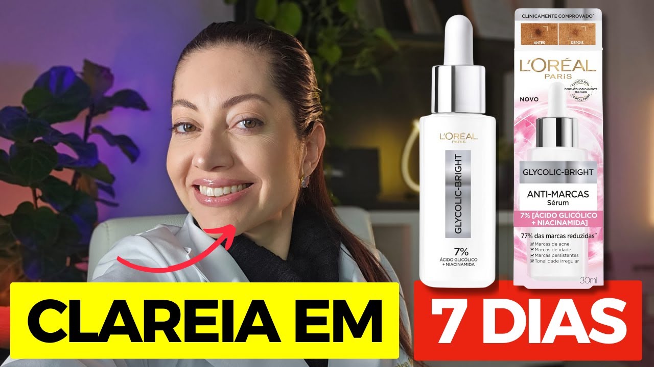 VOCÊ PRECISA DESTE SÉRUM SE QUER UMA PELE SEM MANCHAS E RUGAS: Glycolic-Bright SÉRUM ANTI-MARCAS