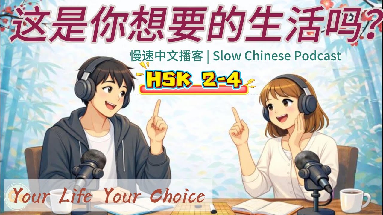 你真正想要的生活是什么？｜慢速中文播客What Kind of Life Do You Really Want? | Slow Chinese Podcast