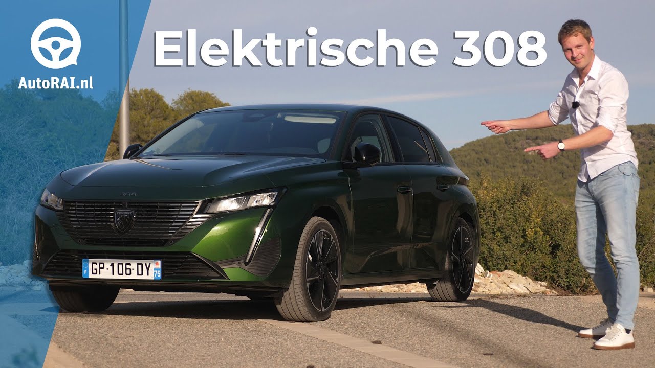 Peugeot E-308 (2024) Review - Opvallende elektrische hatchback - AutoRAI TV