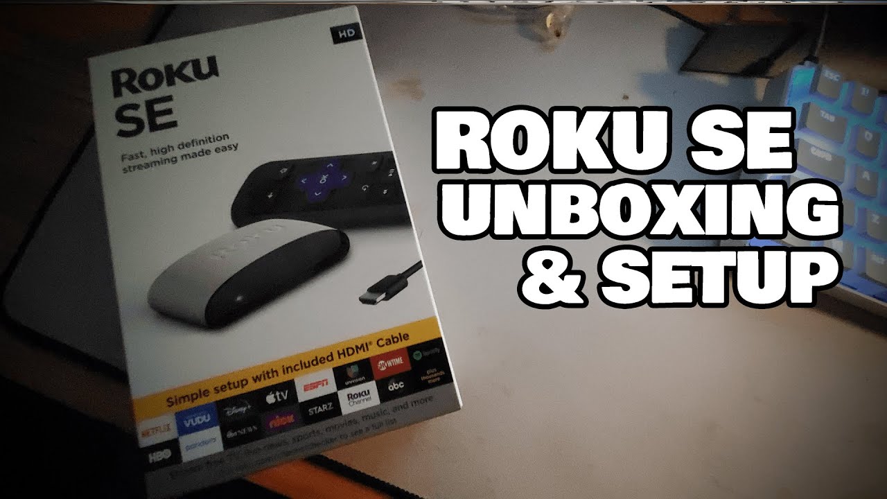 ROKU SE | Quick Unboxing and Setup #Roku