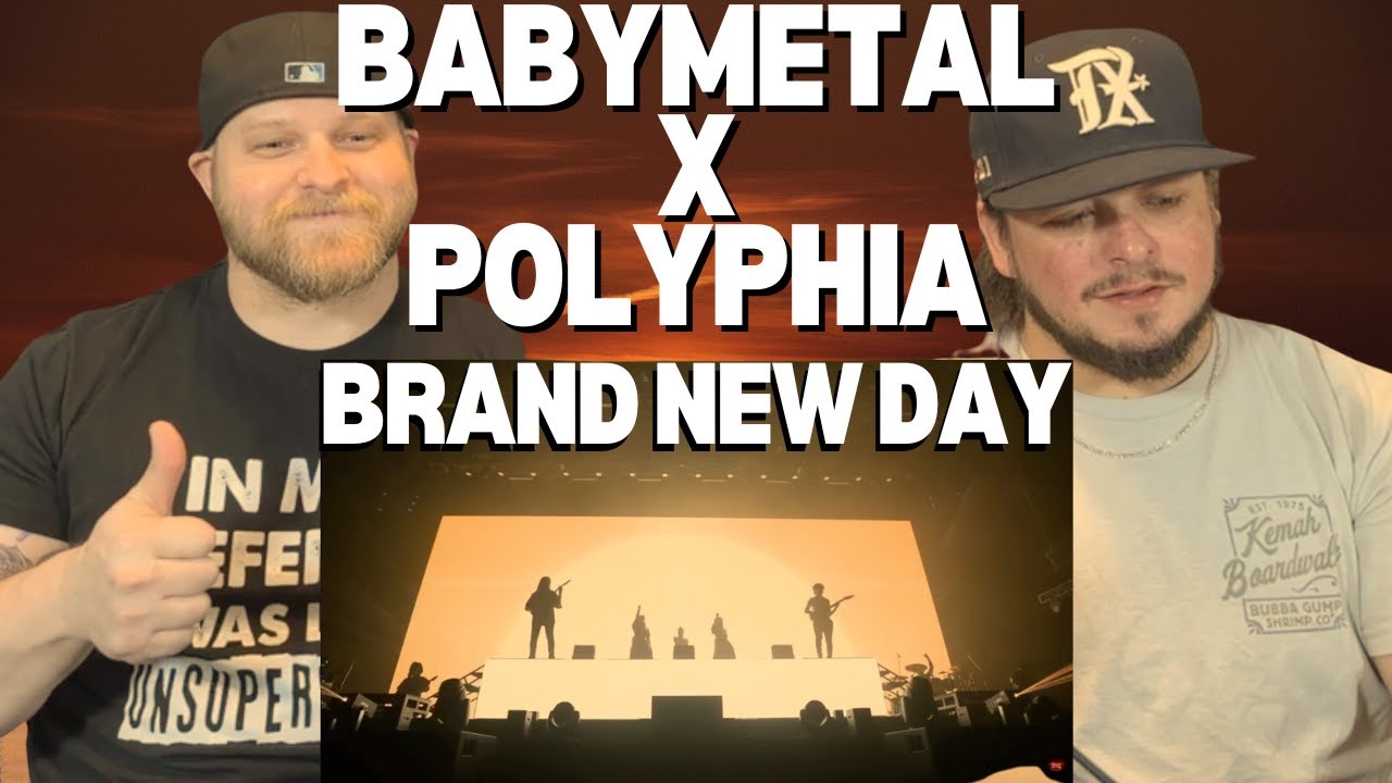 BABYMETAL - Brand New Day feat. Tim Henson and Scott LePage from ‪Polyphia‬ REACTION