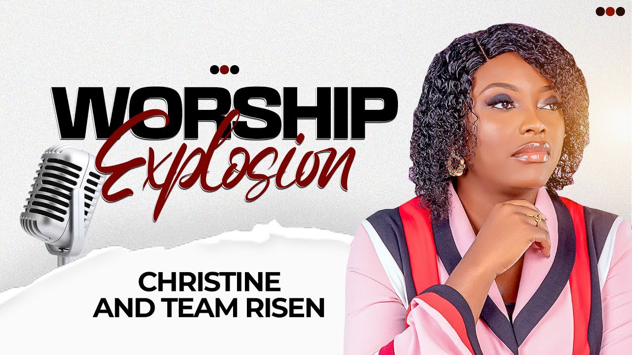 CHRISTINE AND TEAM RISEN MAKE AUDIENCE DANCE AT WORSHIP EXPLOSION 2023