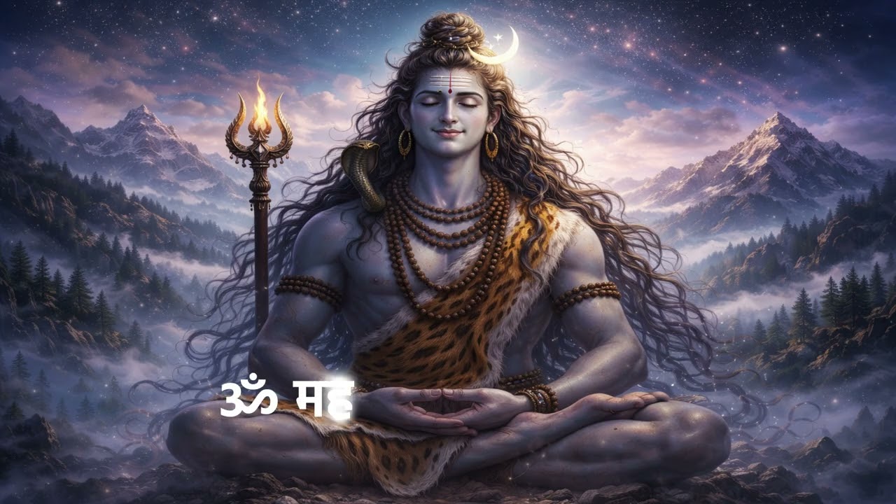 ॐ महादेवाय नमो नमः 🔱 Powerful Shiva Mantra Chant | Har Har Mahadev | Divine Meditation Music