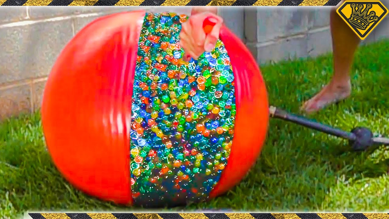 Combining 10,000 Orbeez into One Giant One
